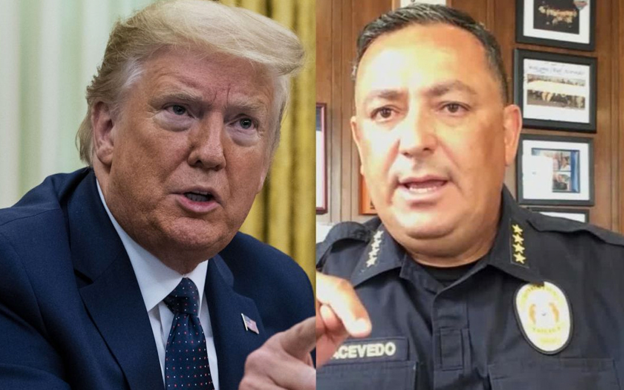 Polis şefi  Art Acevedo'dan Trump'a tepki: Çeneni kapat