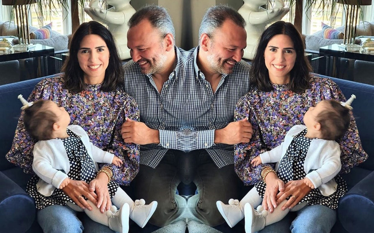 Ali Sunal eşi ve kızını paylaştı! Show TV Güldür Güldür sunucusu
