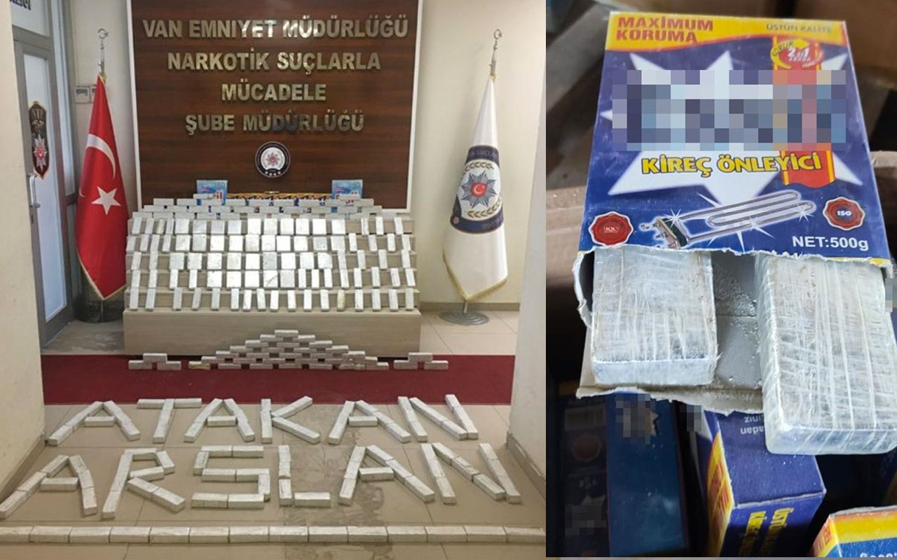 Van'da kargoda 82 kilo 155 gram eroin ele geçirildi