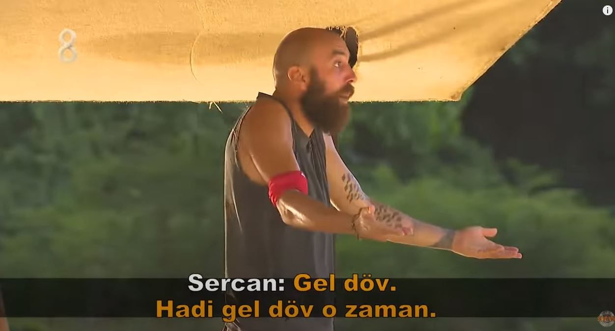 Survivor'da Sercan ve Yasin birbirlerine saldırdılar kavga geceye damga vurdu