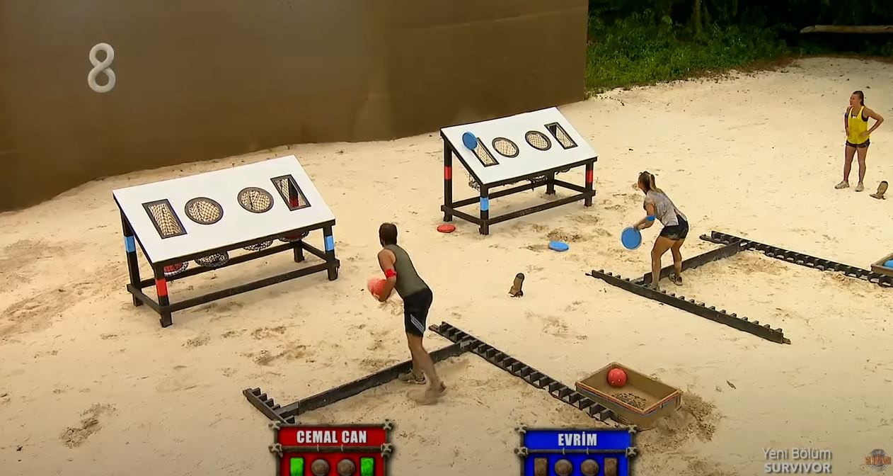 Survivor'da Evrim gözyaşlarına boğuldu erzak oyununu bakın hangi takım kazandı