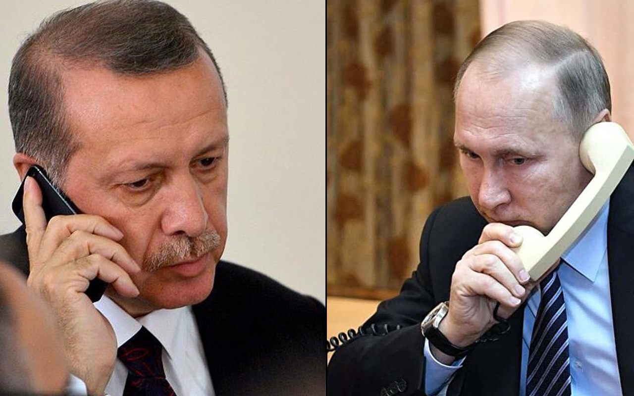Cumhurbaşkanı Erdoğan'dan Putin'e net Hafter uyarısı! Sizden güç alıyor