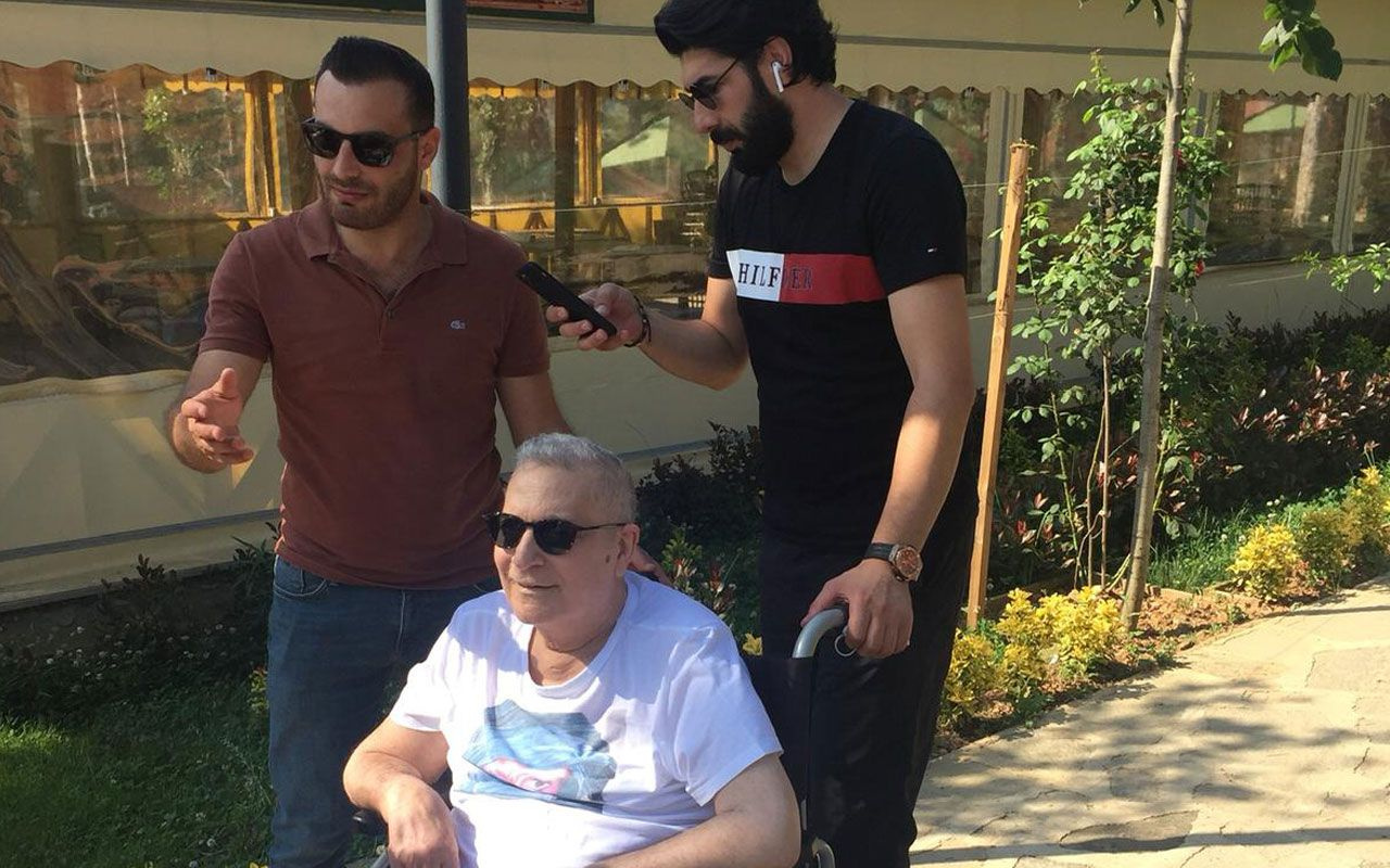 Mehmet Ali Erbil aylar sonra dışarı çıktı! Erbil'in ellerinin titremesi korkuttu