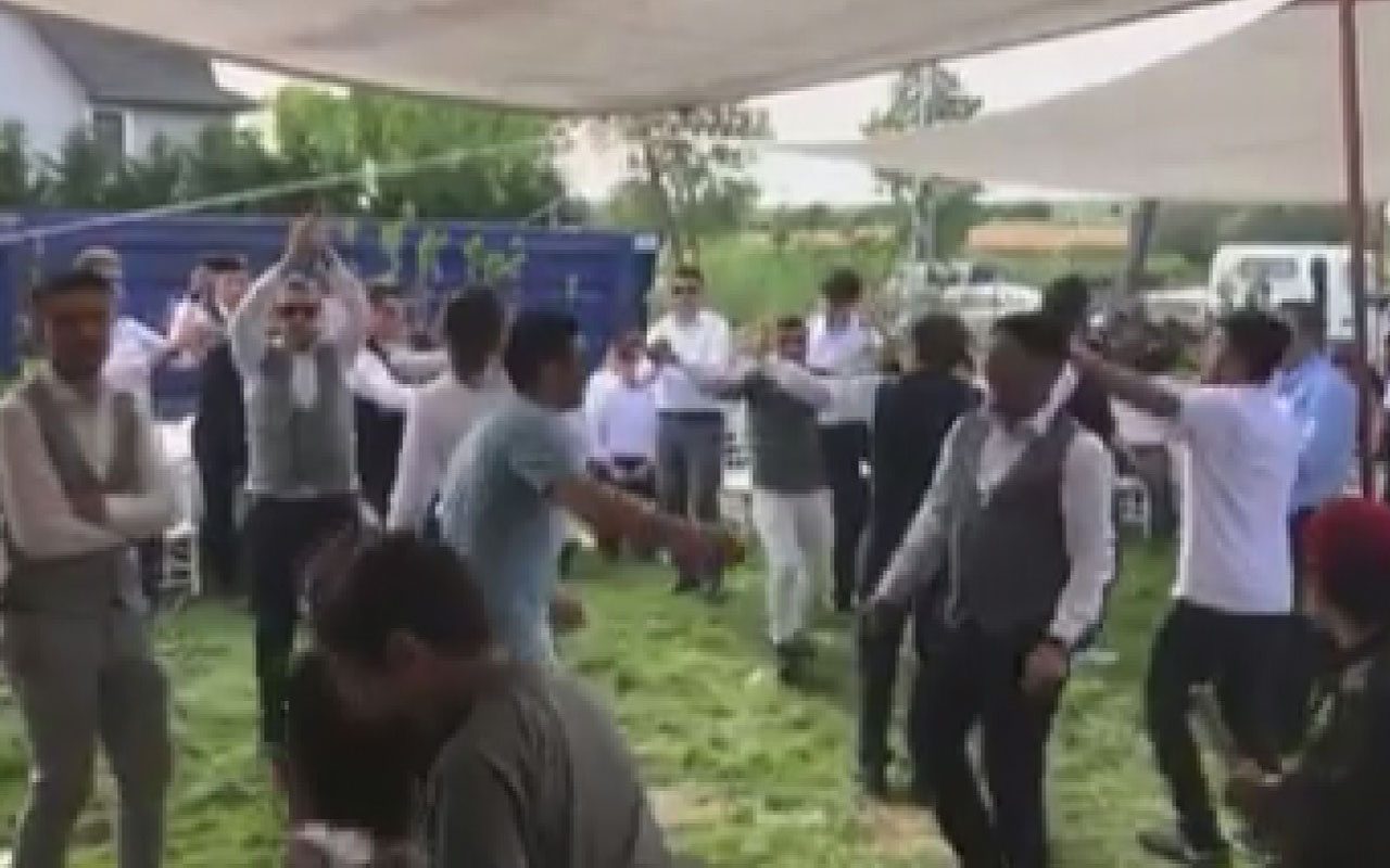 İstanbul'da rezalet! Koronavirüsü umursamadılar dans edip eğlendiler