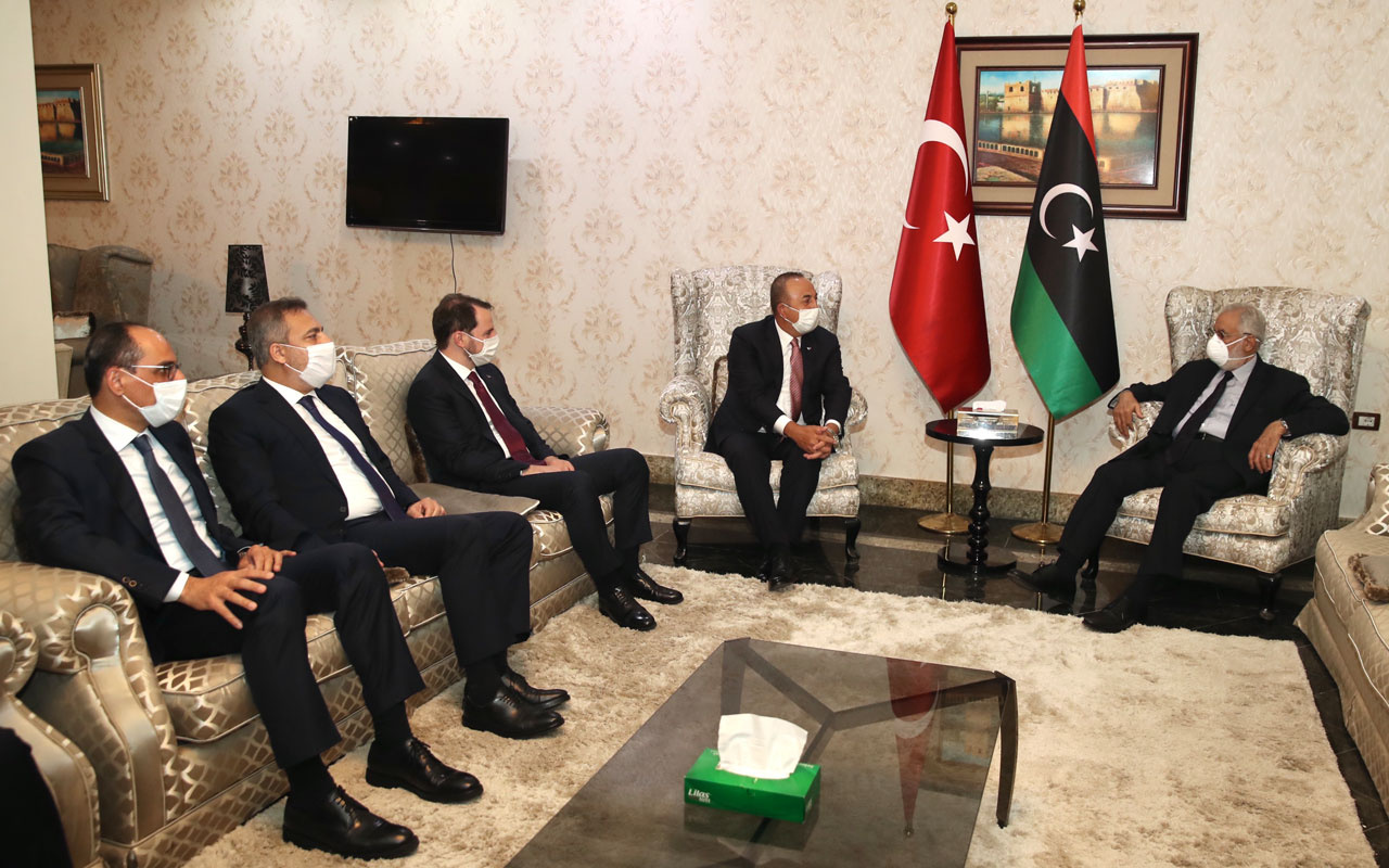 Türk heyeti Libya'da! Kritik ziyarete üst düzey isimler katıldı