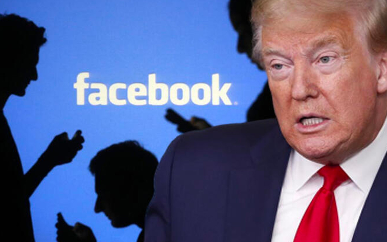 Facebook, Trump'ın paylaşımlarını sildi! Gerekçe 'Nefret Yasasını ihlal etmek'