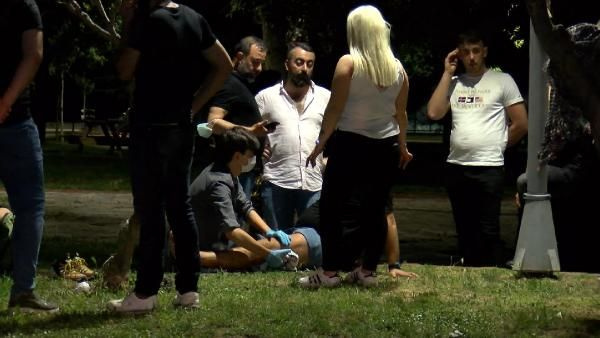 Kadıköy'de evlilik teklifi için gittikleri parkta kurşunların hedefi oldular