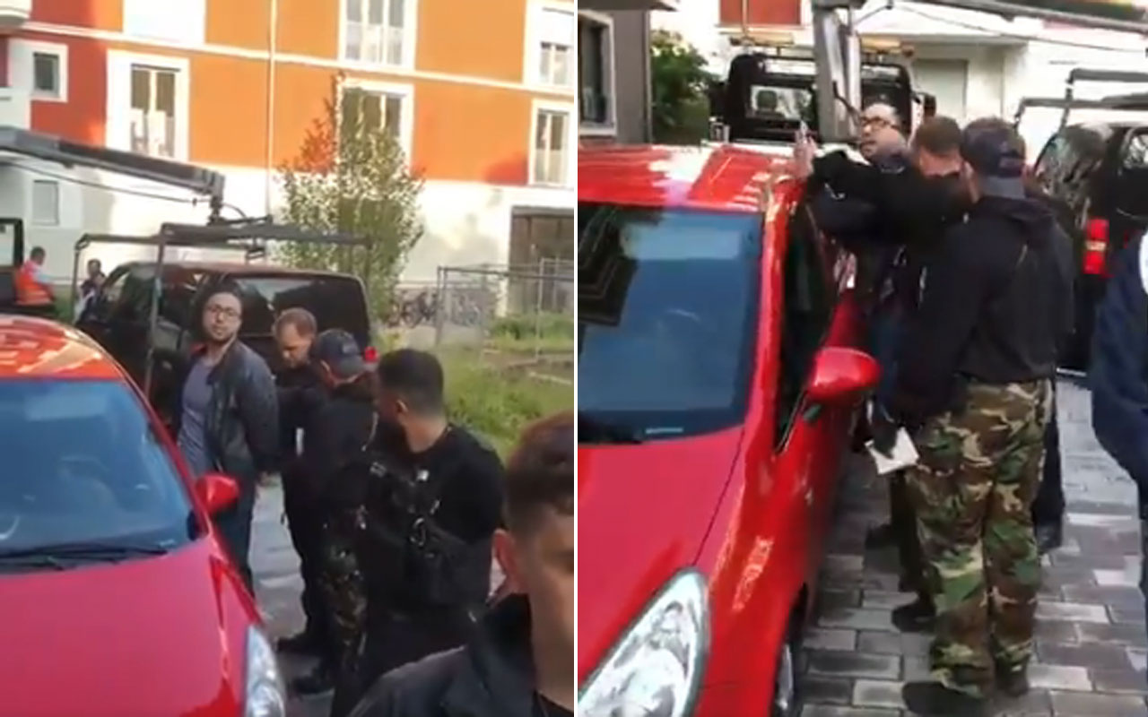 Berlin'de Türk avukata ters kelepçe tepki çekti