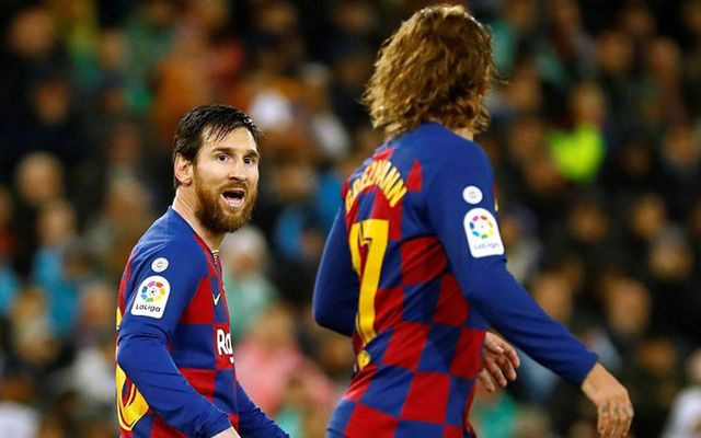 Barcelona idmanında Lionel Messi ve Antoine Griezmann arasında şok kavga!