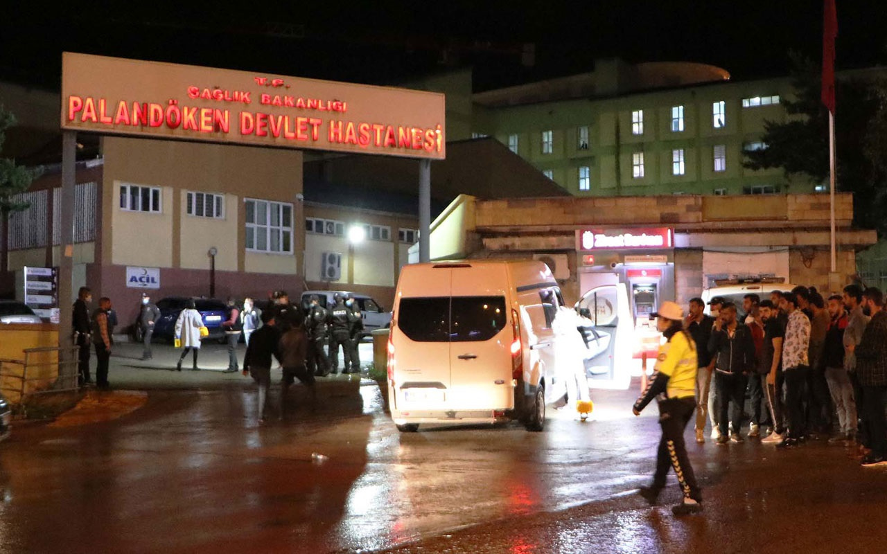 Erzurum'da hastanede silahlı kavga: 1 ölü, 6 yaralı