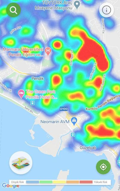 İstanbul'un koronavirüs haritası! En çok vaka sayısı olan yerlere bakın