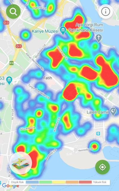 İstanbul'un koronavirüs haritası! En çok vaka sayısı olan yerlere bakın
