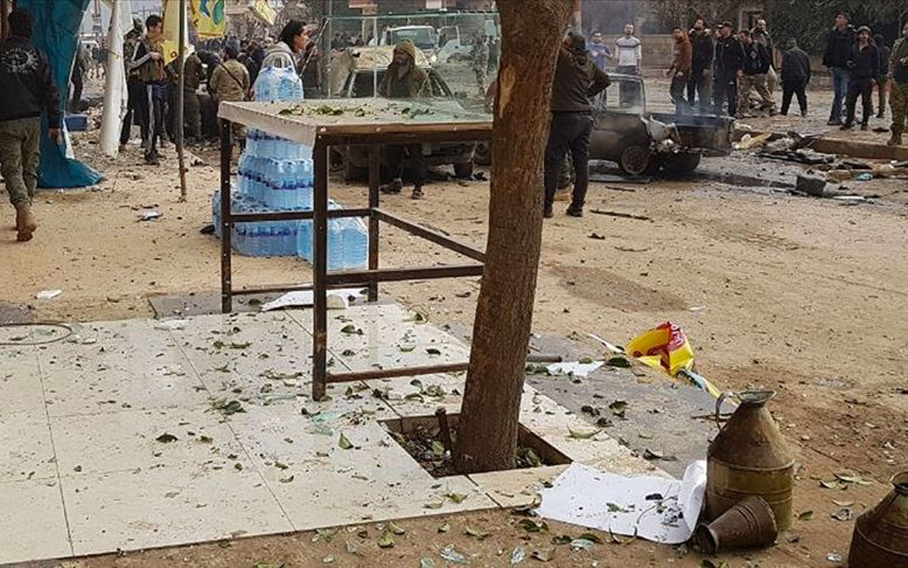 Afrin'de bombalı terör saldırısı: 2 ölü 5 yaralı
