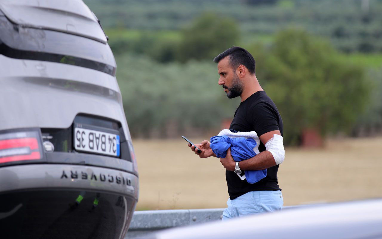 Ünlü şarkıcı Alişan ailesiyle birlikte kaza geçirdi