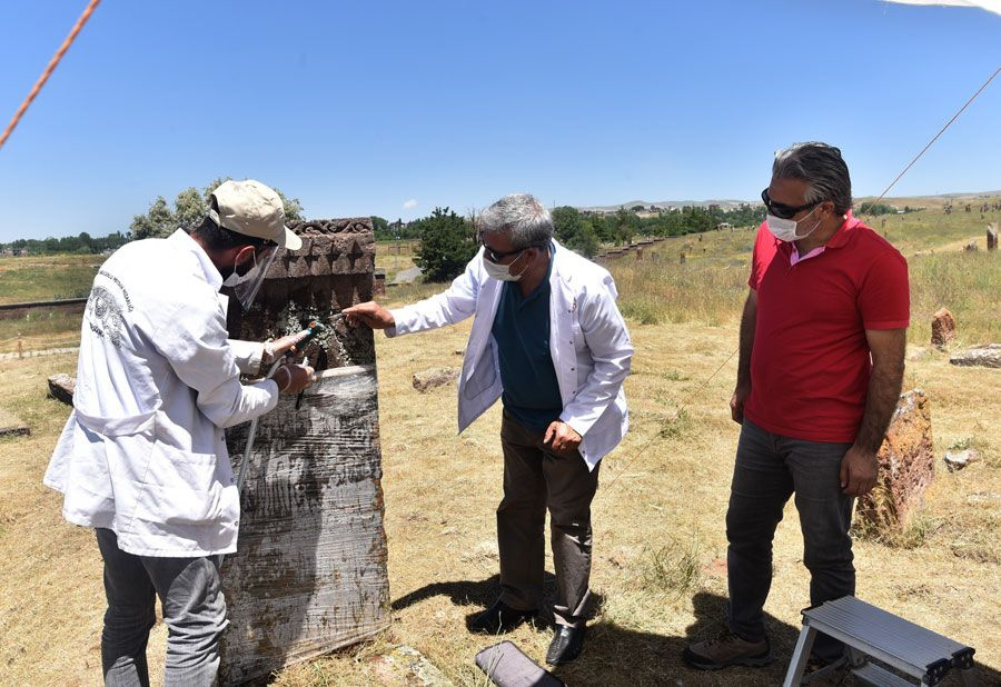 Ahlat Selçuklu Mezarlığı'nda kazı çalışmalarına başlandı