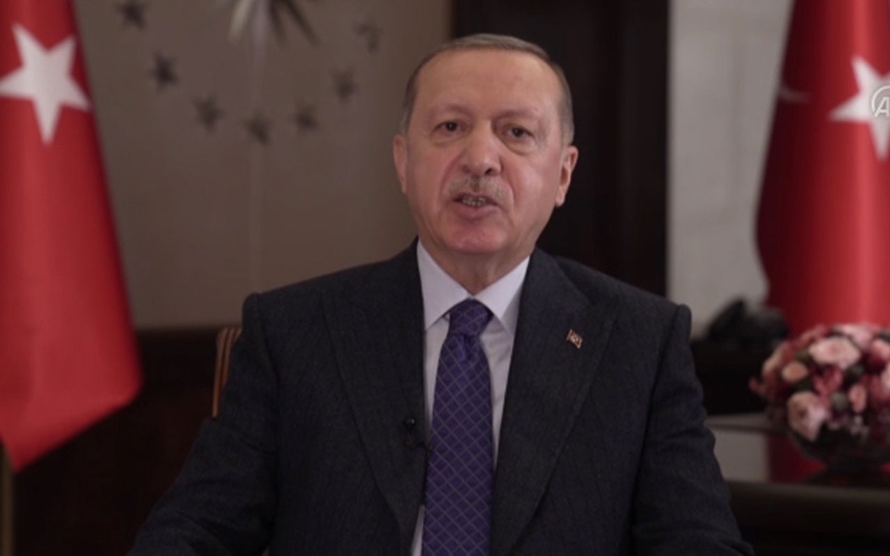 Cumhurbaşkanı Erdoğan Kore Savaşı'nın 70. yıl törenine videolu mesaj gönderdi!