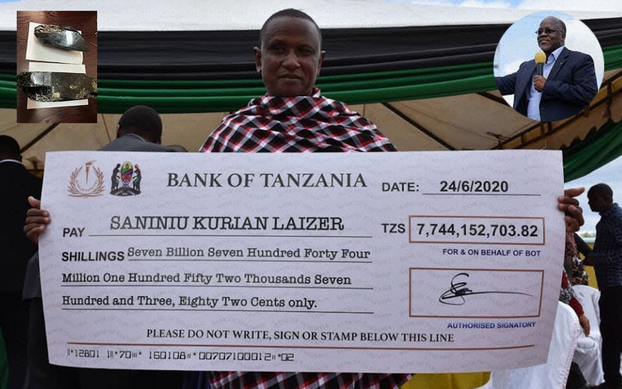 Tanzanyalı madenci bir gecede milyoner oldu (Tanzanit taşı nedir?)