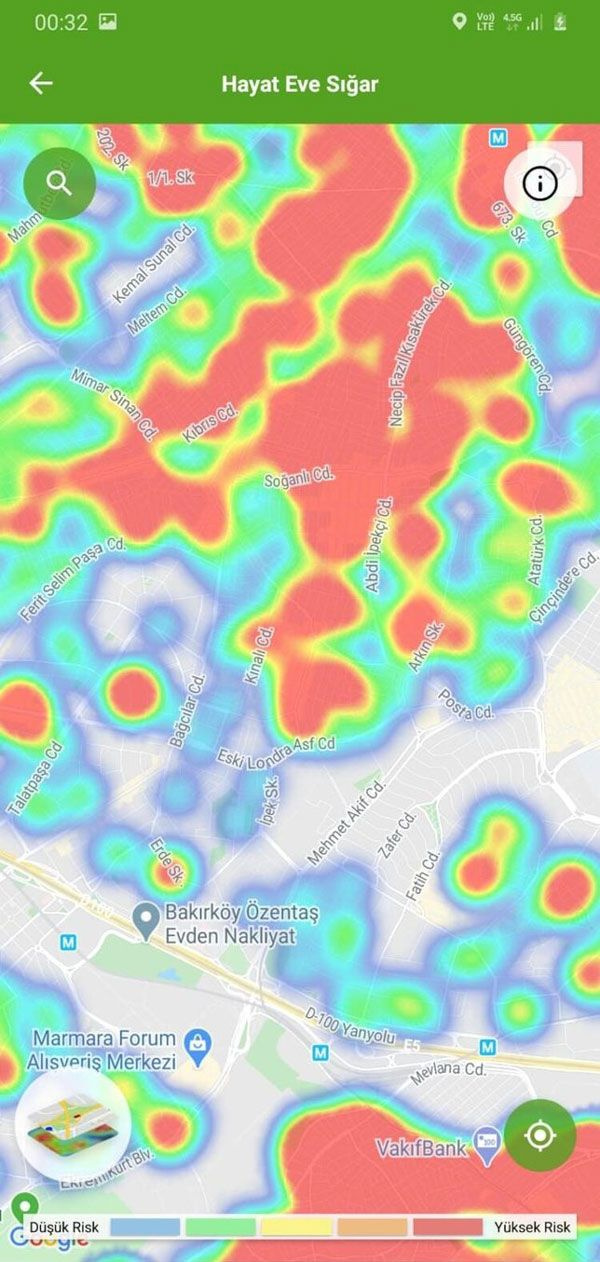 İstanbul alarm veriyor! İşte İstanbul'da semt semt son koronavirüs haritası