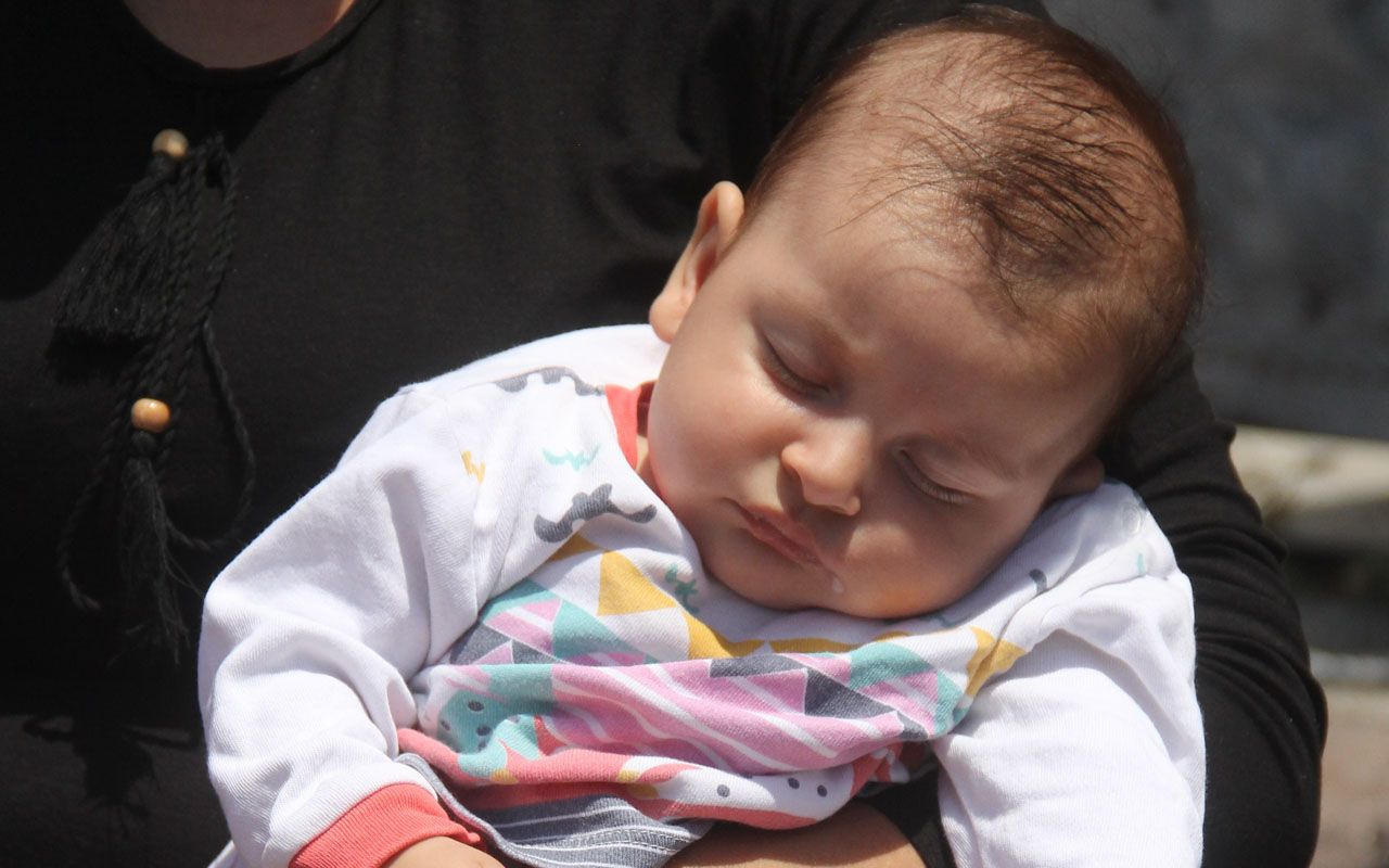 Adana'da Babalar gününde ölen talihsiz babanın 3 aylık bebeği yetim kaldı