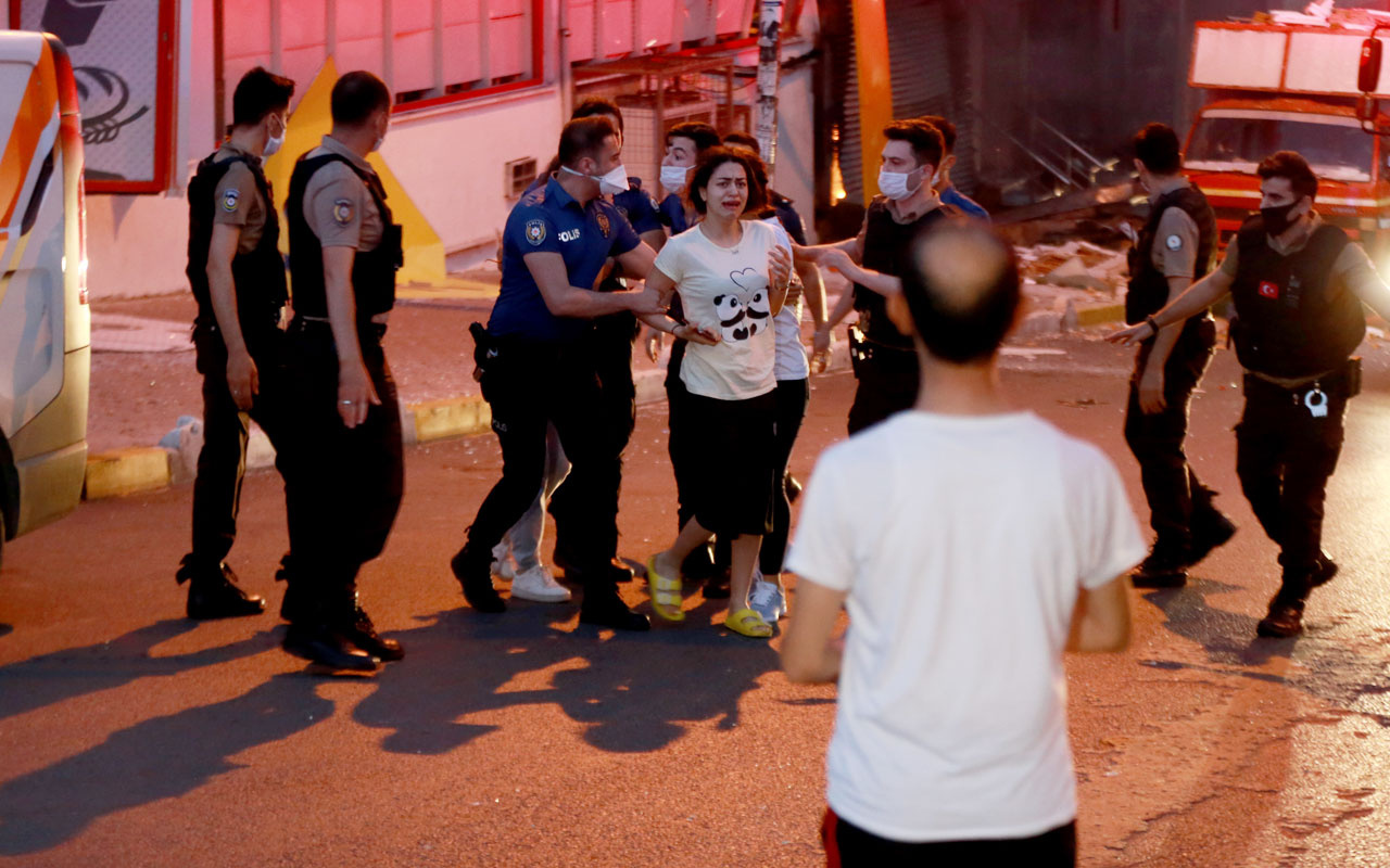 İstanbul Bahçelievler'de bir binada patlama 1 ölü 10 yaralı
