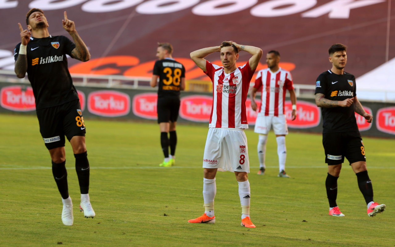 Sivasspor Kayserispor maçı golleri ve geniş özeti