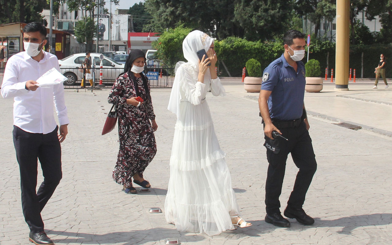 Adana'da bir kız zorla evlendirilmek istendi! Polis nikah salonunu bastı