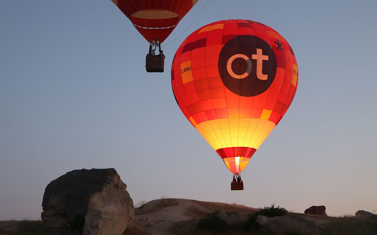 Nevşehir Kapadokya'da sıcak hava balon turları 1 Ekim'e kadar yapılamayacak