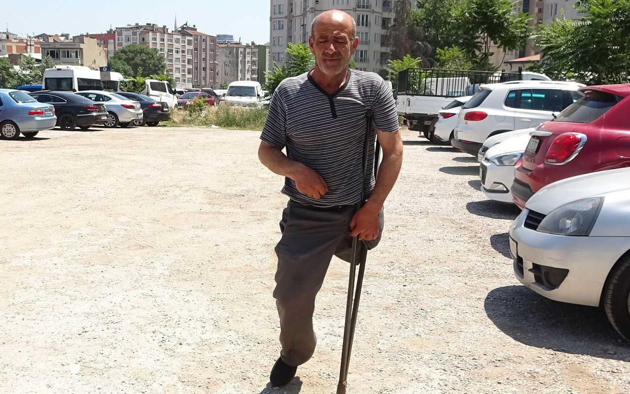 Bursa'da tek bacağıyla minibüs arkasında yaşıyor yürek burkan hayat hikayesi