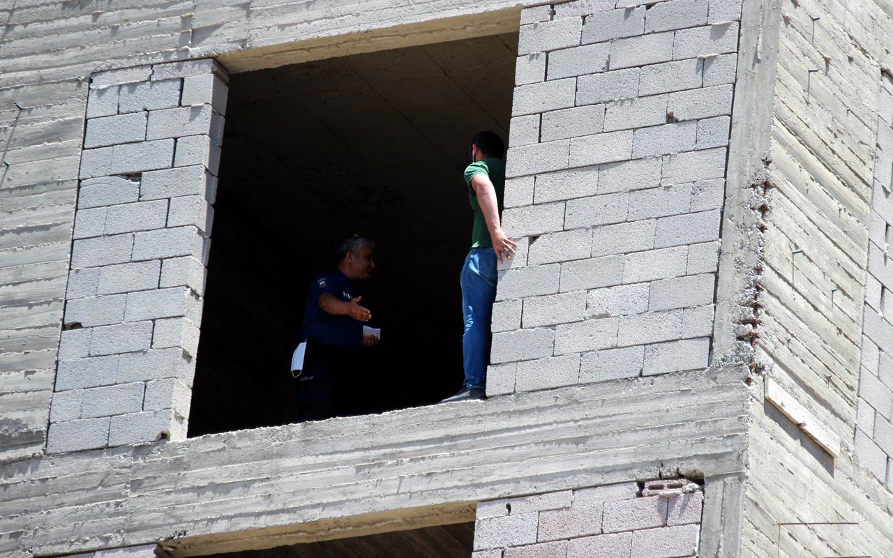 Kayseri'de polis bir kişiyi intihardan vazgeçirdi