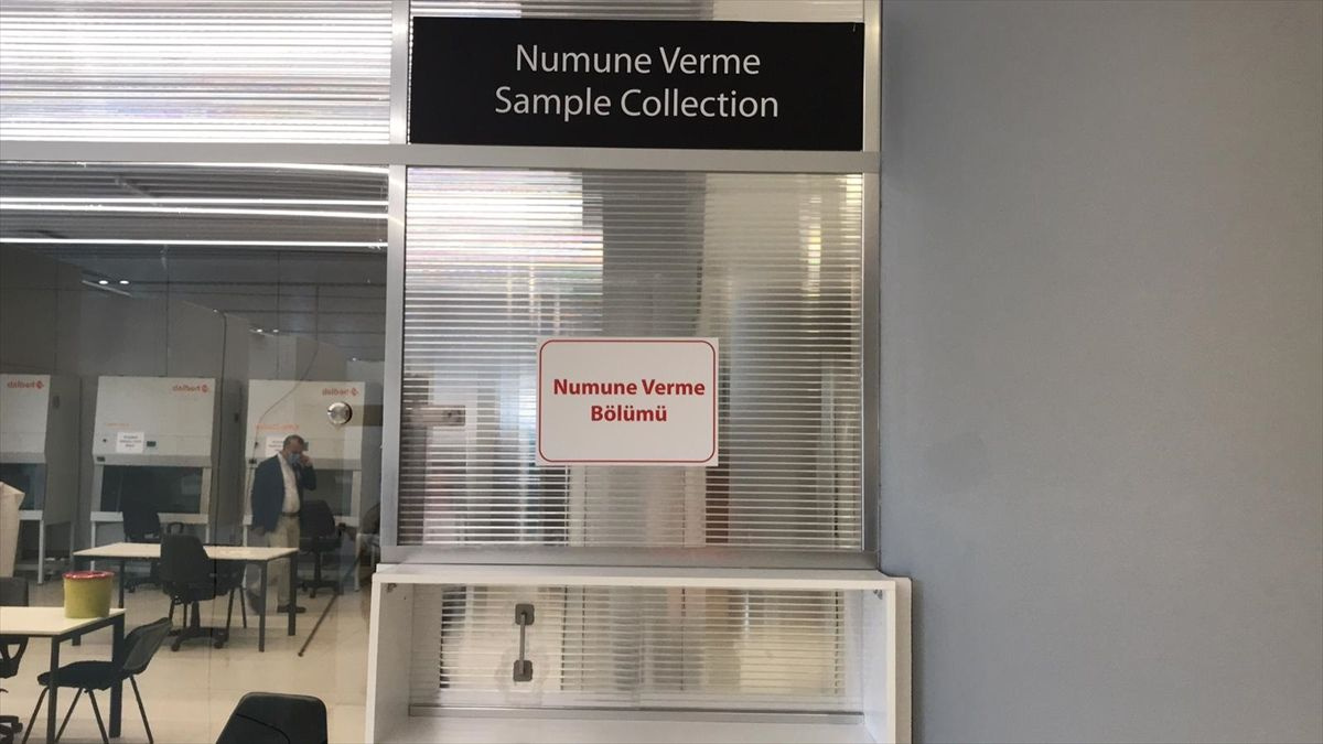 İstanbul Havalimanı'nda koronavirüs test merkezi kuruldu