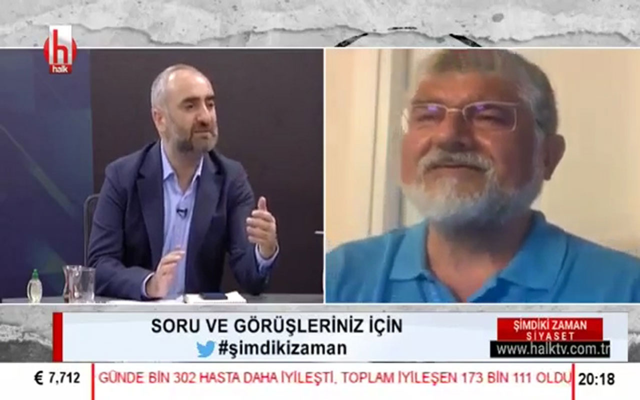 Halk TV canlı yayında "Recep Tayyip" gerginliği! İsmail Saymaz müdahale etti