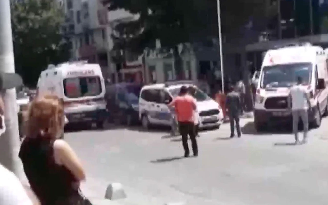 Büyükçekmece Adliyesi önünde silahlı kavga! 2 kişi yaralandı