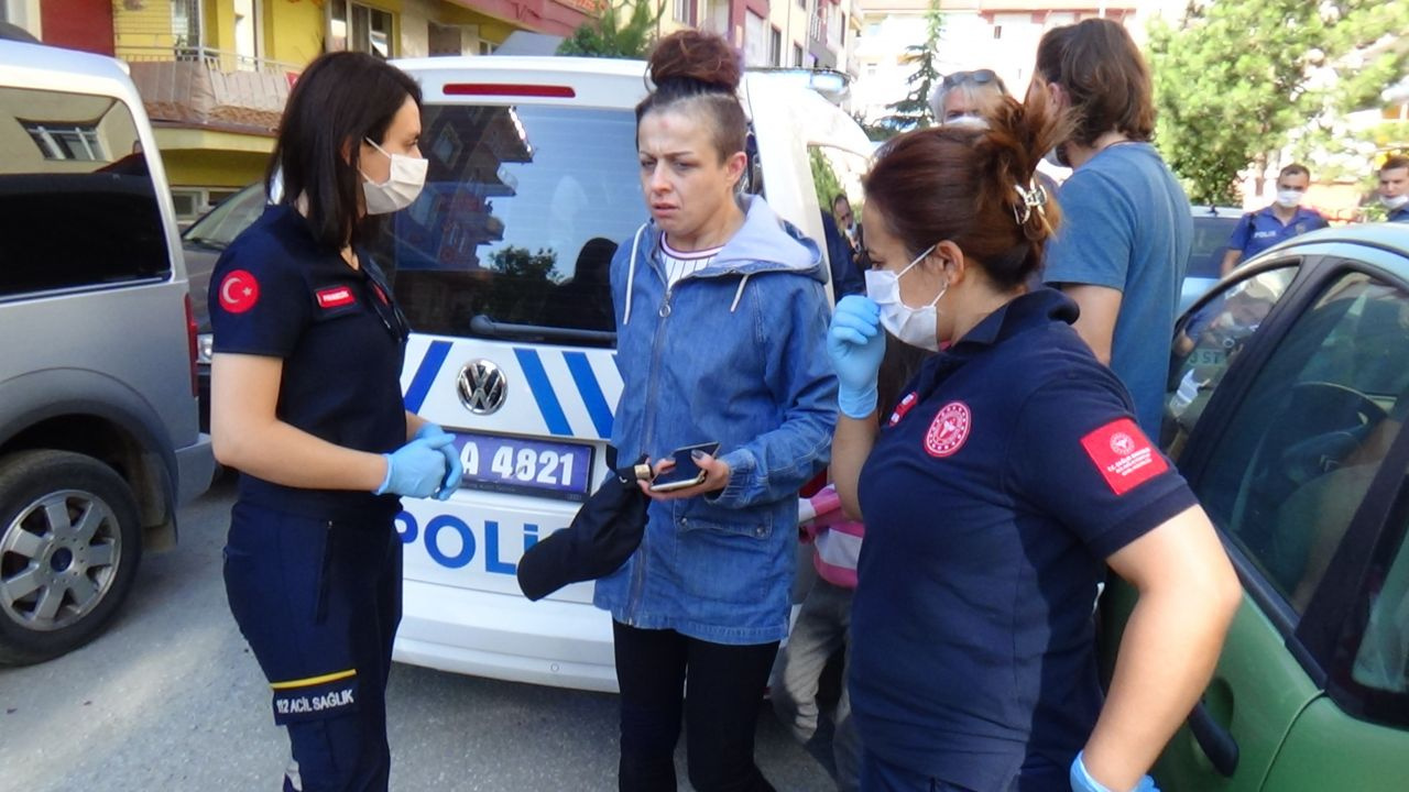 Kütahya'da eşi tarafından boğulmak üzereyken kadını polis kurtardı