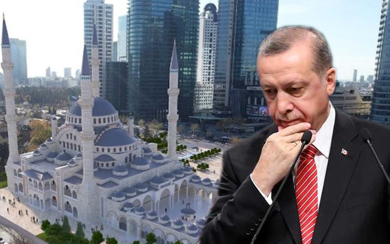 Erdoğan Levent'teki caminin ismini açıkladı! Temel atma töreni gerçekleştirildi