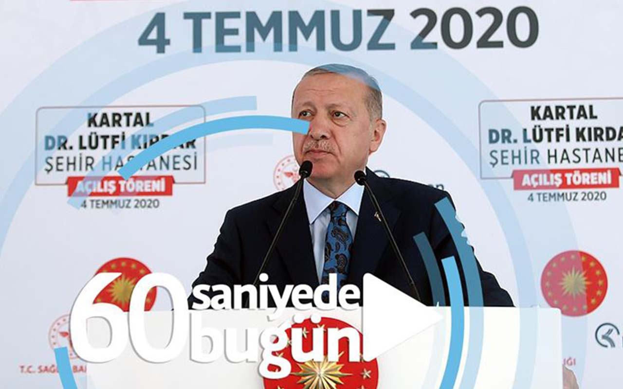 60 saniyede bugün (04 Temmuz 2020)