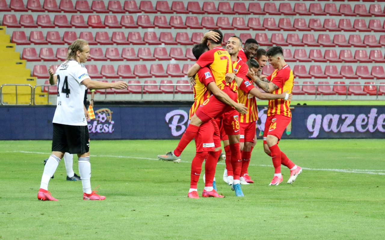 Kayserispor Beşiktaş maçı golleri ve geniş özeti