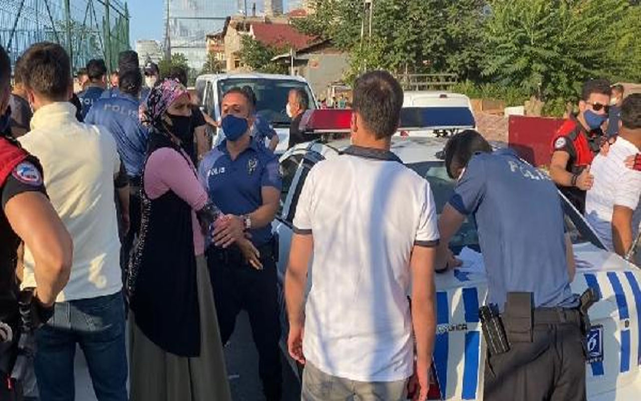 Ataşehir'de sosyal mesafesiz sokak düğününe polis baskını