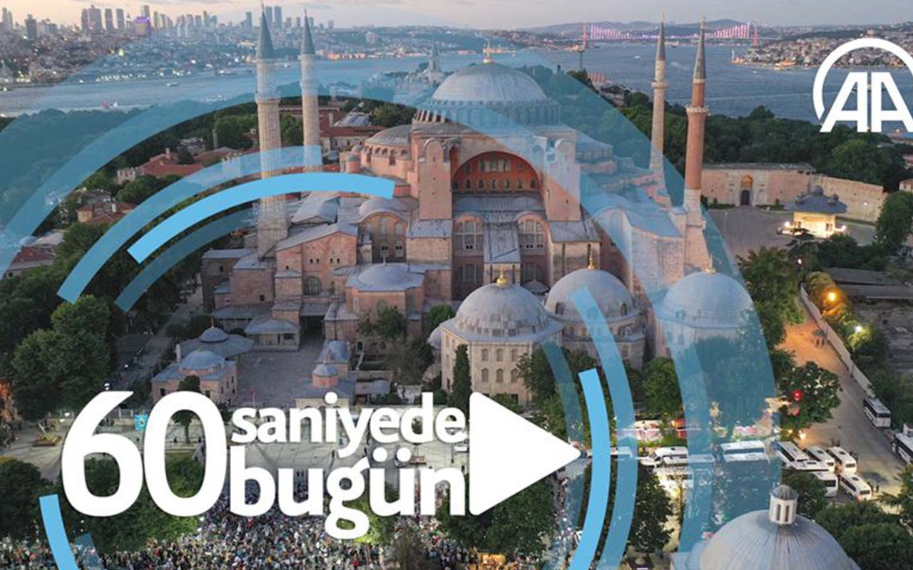 60 saniyede bugün (11 Temmuz 2020)