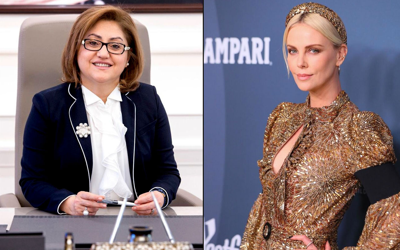 Fatma Şahin, Charlize Theron'a baklava gönderip, kente davet etti