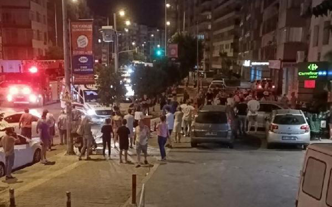 İzmir'de 4.1 büyüklüğünde deprem! Paniğe kapılıp 7. kattan atladı