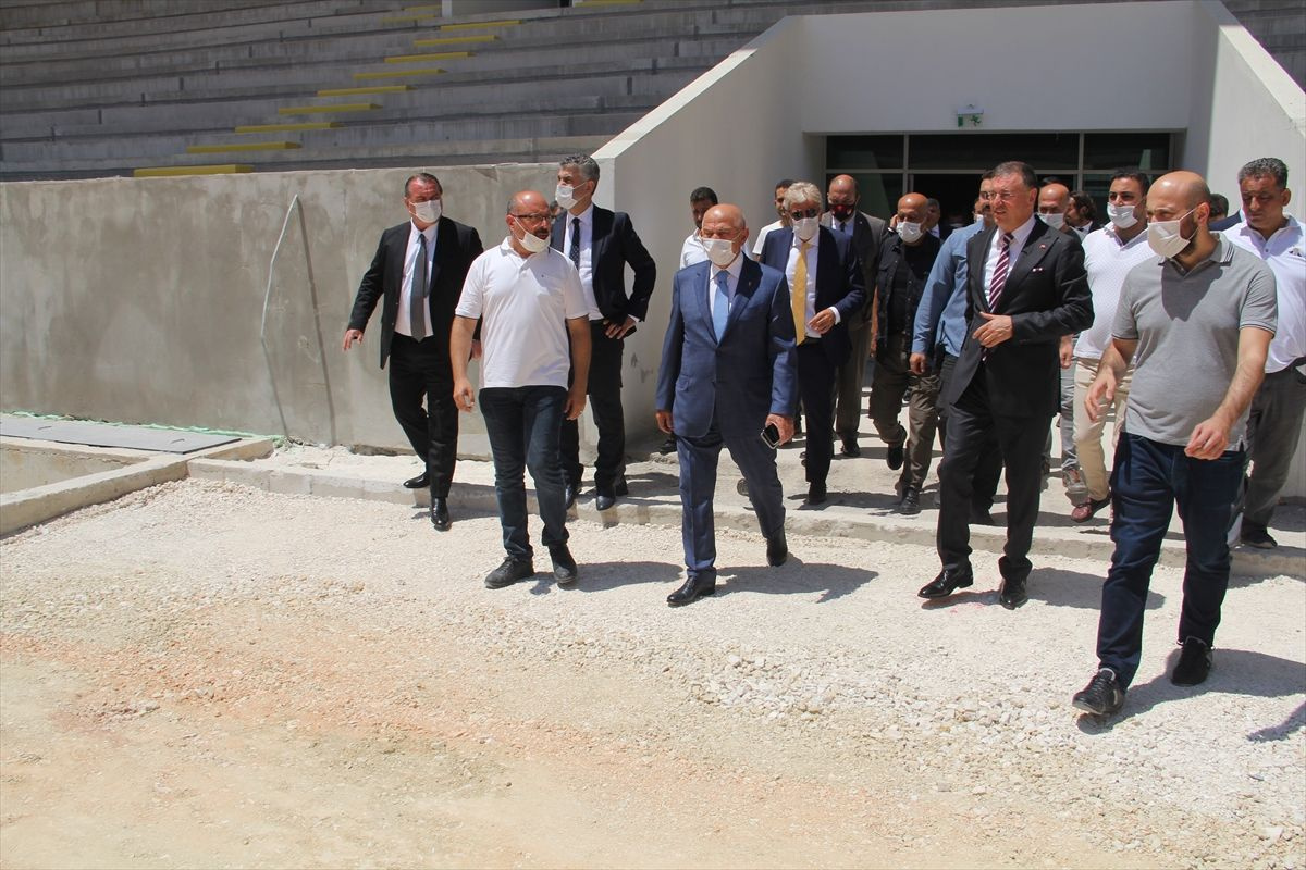 Nihat Özdemir Hatayspor'un yeni stadını inceledi
