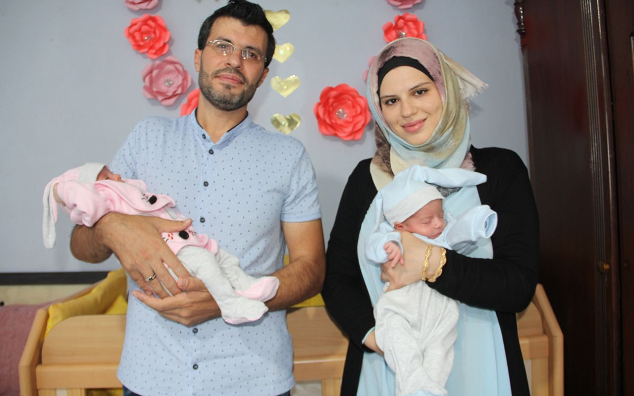 Suriyeli ikiz bebekler tarihi yaşatacak İsimleri 'Aya' ve 'Sofya' oldu