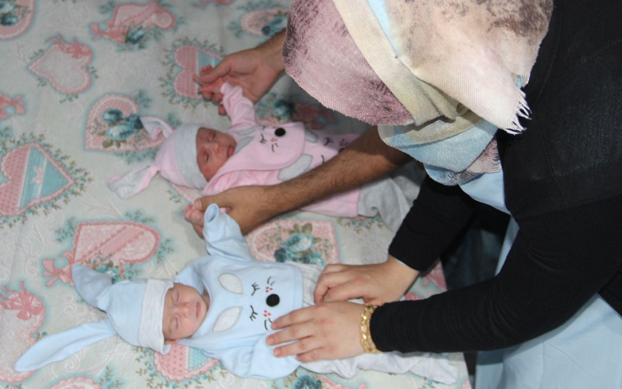 Suriyeli ikiz bebekler tarihi yaşatacak İsimleri 'Aya' ve 'Sofya' oldu