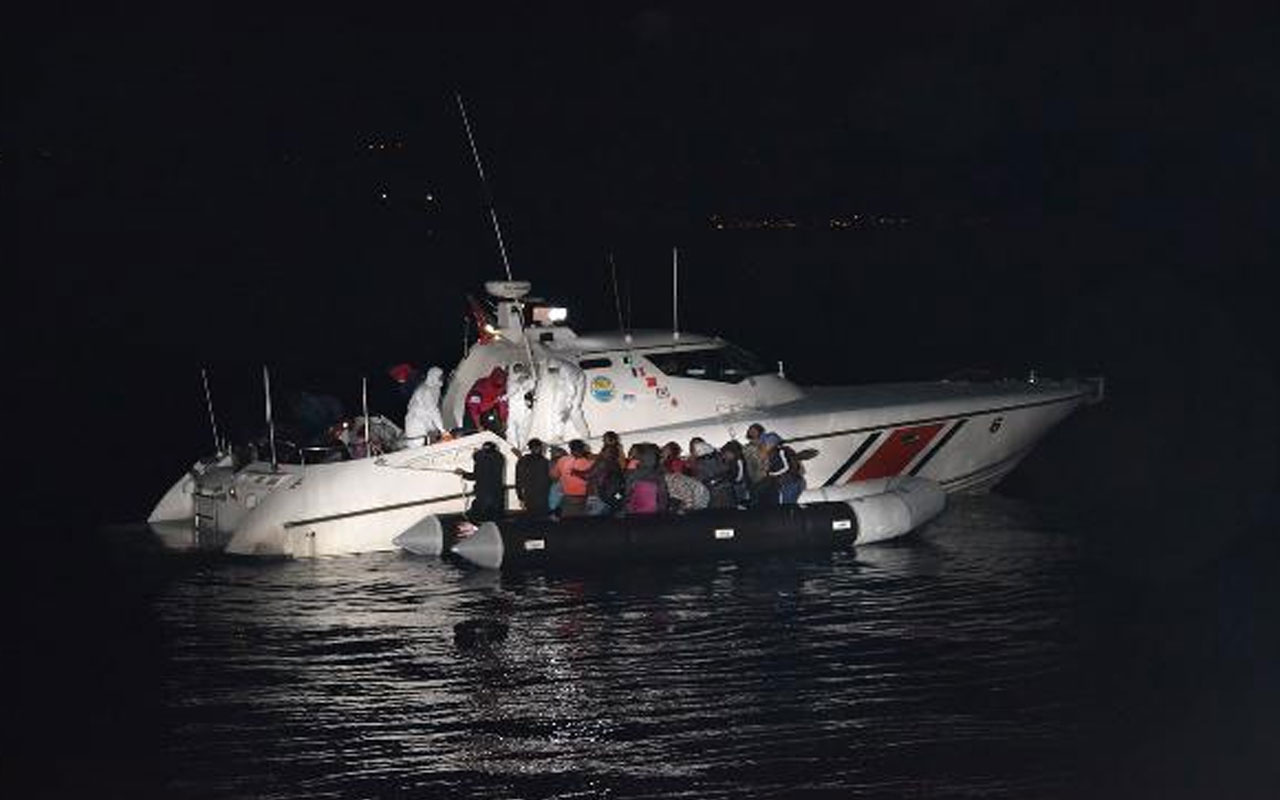 Yunanistan'ın ölüme terk ettiği 31 kaçak göçmen kurtarıldı
