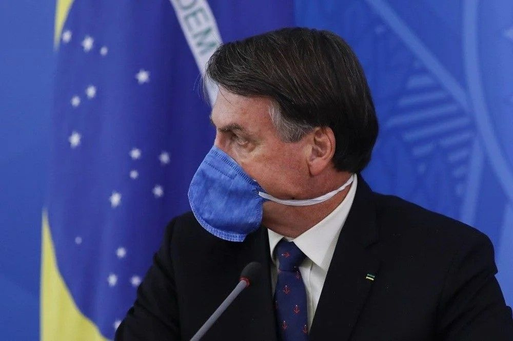 Brezilya Devlet Başkanı Bolsonaro'nun üçüncü koronavirüs testi de pozitif çıktı