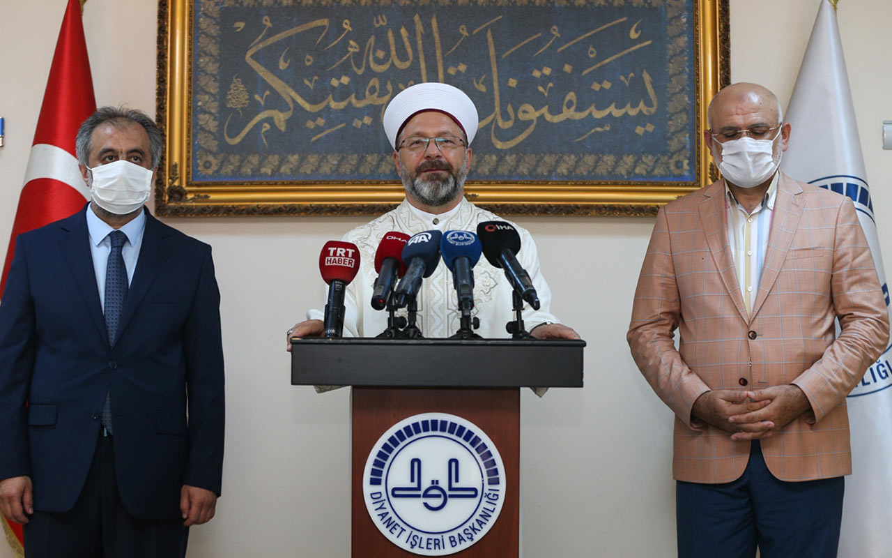 Ali Erbaş'tan yeni Ayasofya açıklaması ilk defa Prof. Dr. bir hocamızı imam olarak atıyoruz