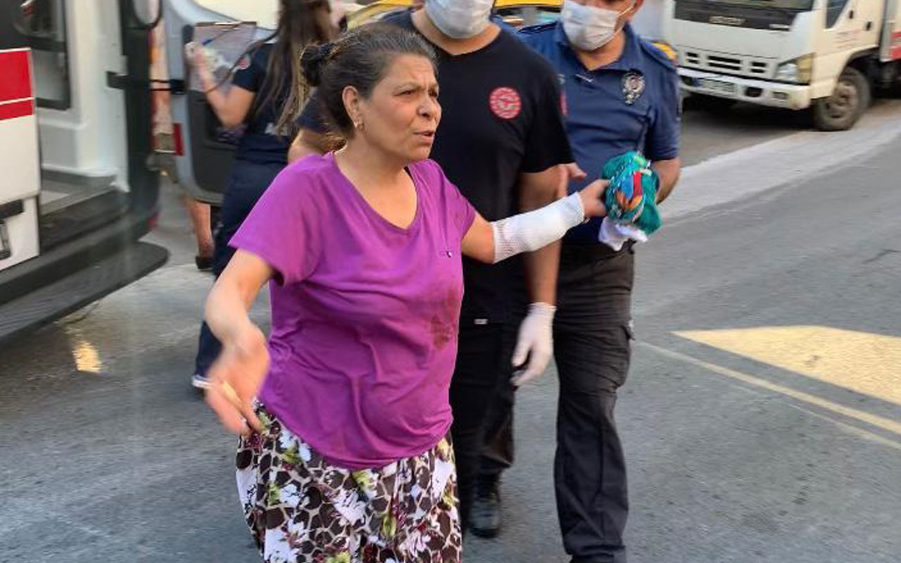 Maltepe'de abla kardeşin kavgasında anne kolundan bıçaklandı