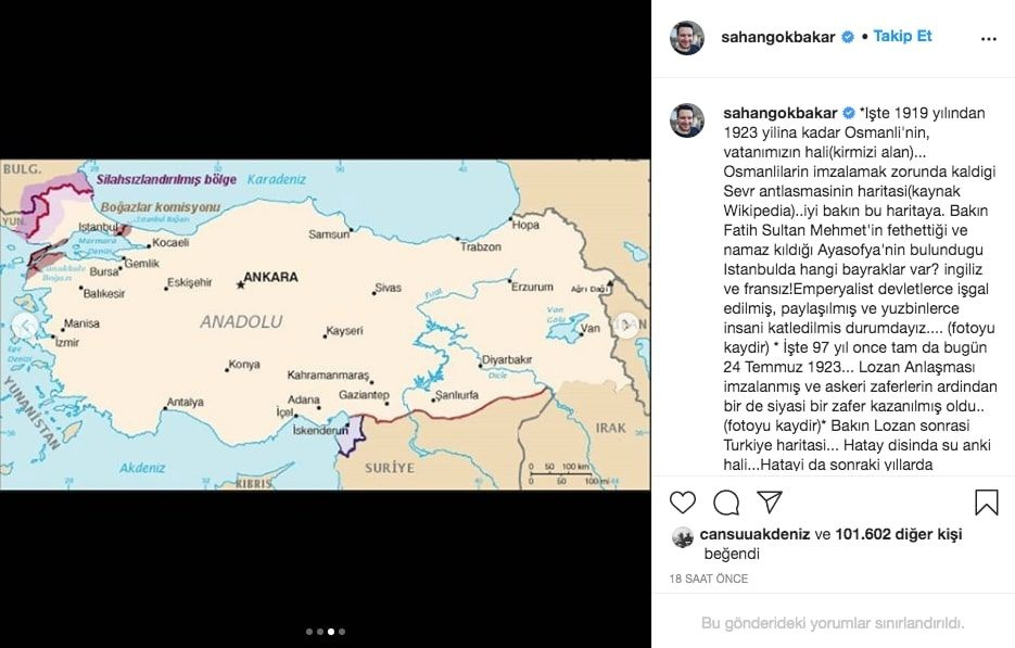 Şahan Gökbakar'dan Ayasofya ve Atatürk paylaşımı! 'Hayal bile edilemezdi'
