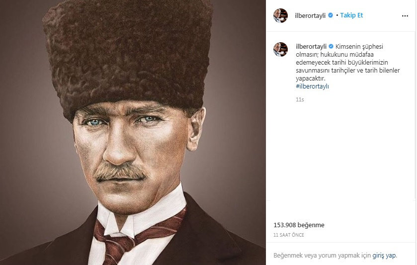 Ünlü Tarihçi İlber Ortaylı'dan Atatürk çıkışı! Tarihçiler ve tarih
