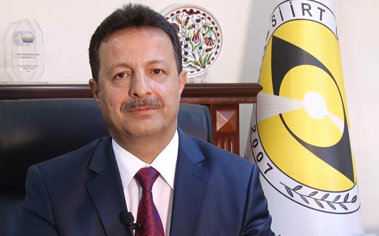 Siirt Üniversitesi Rektörü Prof. Dr. Murat Erman istifa etti